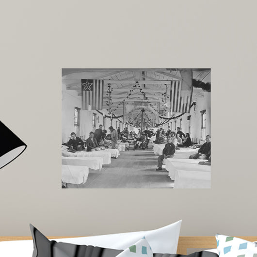 Wounded Soldiers Hospital during Wall Decal