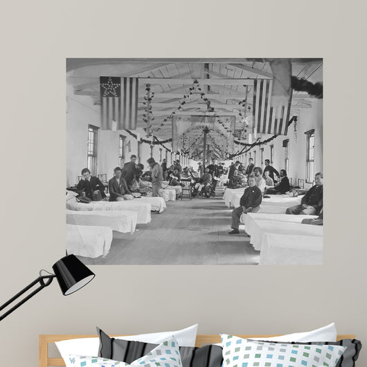 Wounded Soldiers Hospital during Wall Decal
