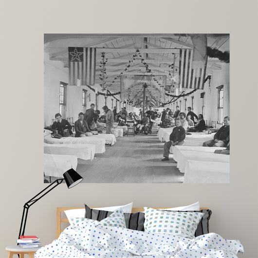 Wounded Soldiers Hospital during Wall Decal
