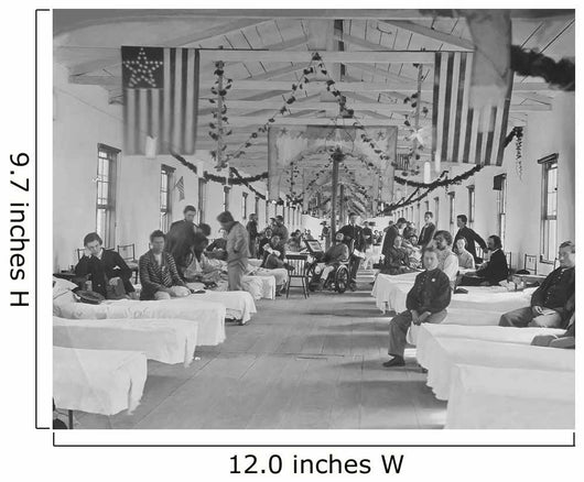 Wounded Soldiers Hospital during Wall Decal