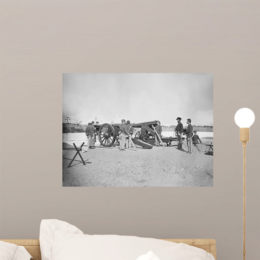 Artillery Drill Fort during Wall Decal