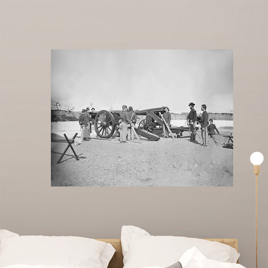 Artillery Drill Fort during Wall Decal