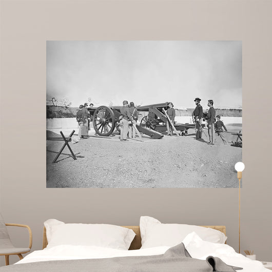 Artillery Drill Fort during Wall Decal