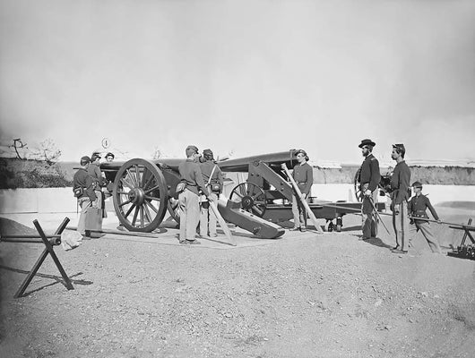 Artillery Drill Fort during Wall Decal