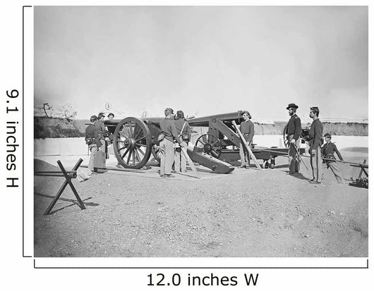 Artillery Drill Fort during Wall Decal