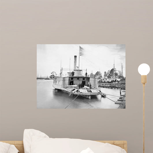 Ferry Boat Altered to Wall Decal