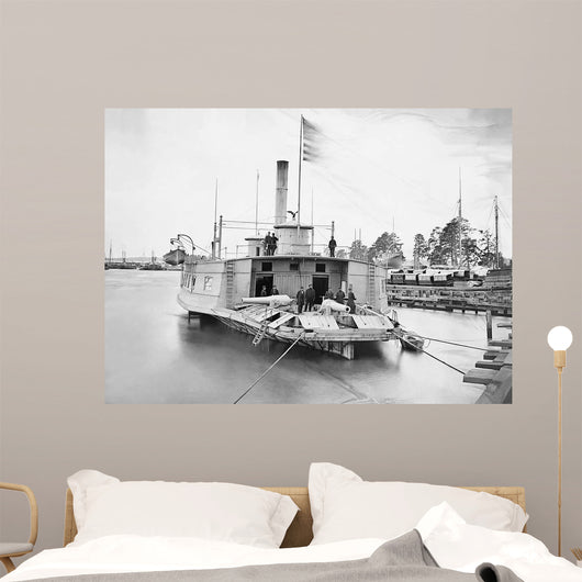 Ferry Boat Altered to Wall Decal