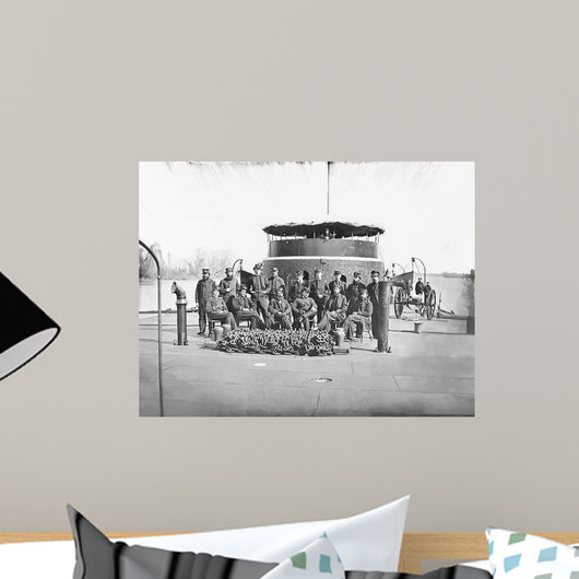 Officers Deck Monitor James Wall Decal