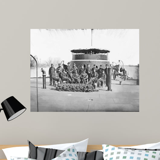 Officers Deck Monitor James Wall Decal
