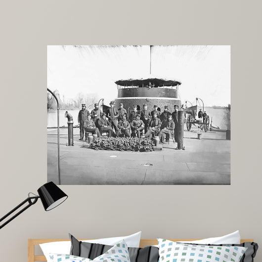 Officers Deck Monitor James Wall Decal