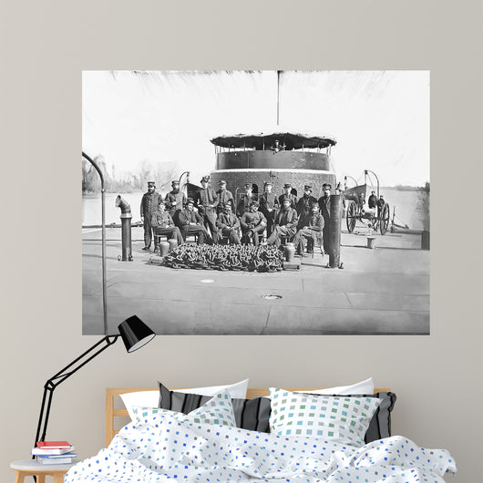 Officers Deck Monitor James Wall Decal