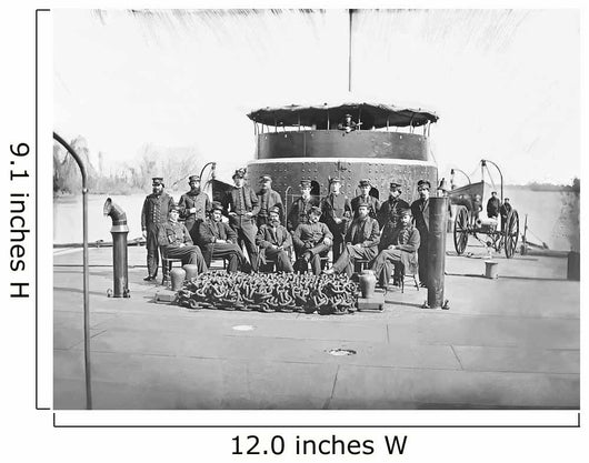 Officers Deck Monitor James Wall Decal