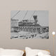Us Military Railroad Engine Wall Decal