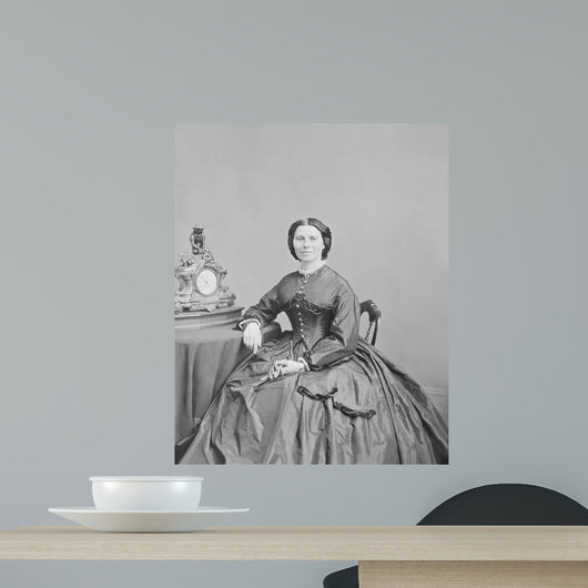 Portrait Miss Clara Barton Wall Decal