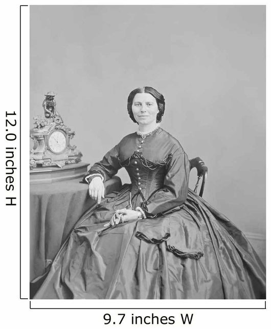 Portrait Miss Clara Barton Wall Decal