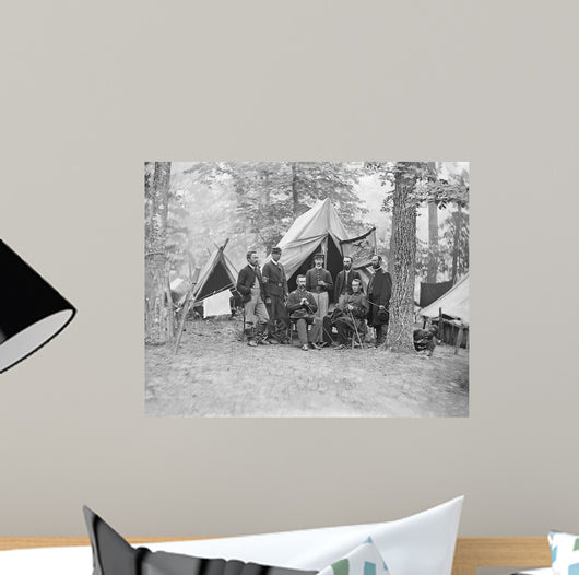 Officers from 16th Pennsylvania Wall Decal