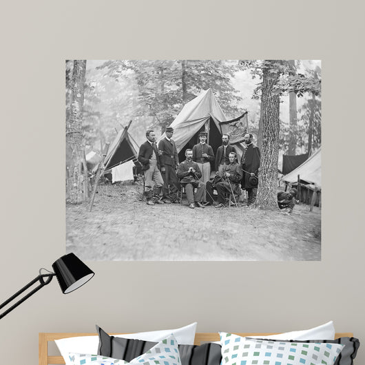 Officers from 16th Pennsylvania Wall Decal