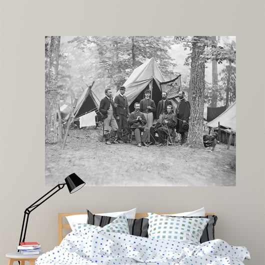 Officers from 16th Pennsylvania Wall Decal