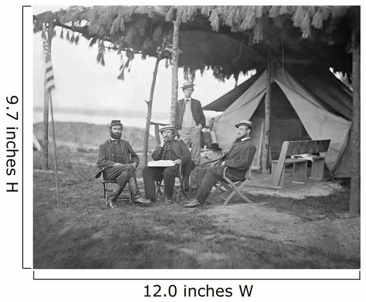 Officers from 5th Us Wall Decal
