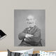 Walt Whitman Portrait circa Wall Decal Design 1