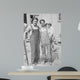 Father and Son Working Wall Decal