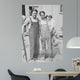 Father and Son Working Wall Decal