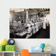 Workers Packing Chipped Beef Wall Decal