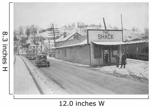 Shack Community Center Scotts Wall Decal