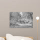Grinding Cane for Sorghum Wall Decal