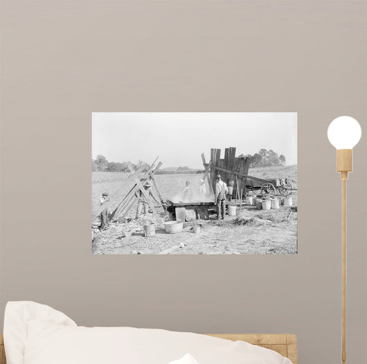 Method Making Molasses Farm Wall Decal
