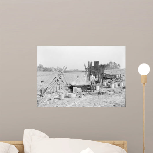 Method Making Molasses Farm Wall Decal
