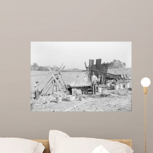 Method Making Molasses Farm Wall Decal