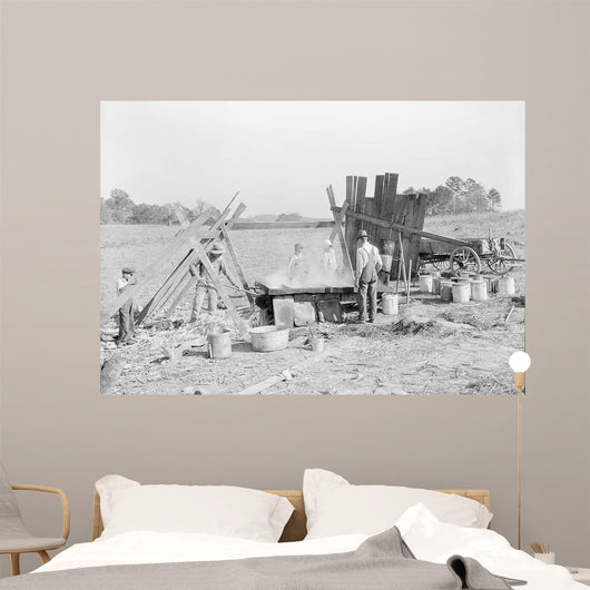 Method Making Molasses Farm Wall Decal