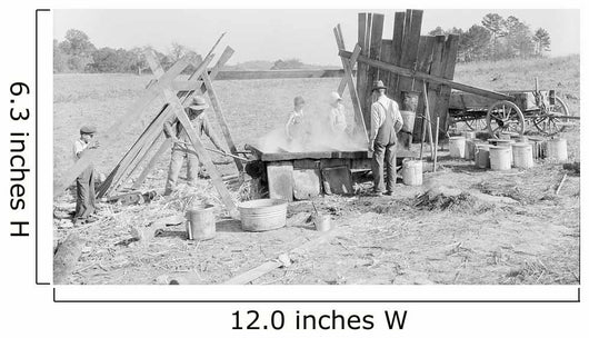 Method Making Molasses Farm Wall Decal