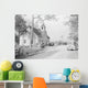 Congregation Leaving Service Country Wall Decal