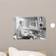 Woman Weaving Old-fashioned Jean Wall Decal