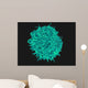 Colorized Scanning Electron Micrograph Wall Decal