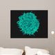 Colorized Scanning Electron Micrograph Wall Decal