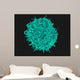 Colorized Scanning Electron Micrograph Wall Decal