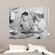 Army Therapist Exercises Shoulder Wall Decal