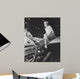 Female Riveter Working Fabrication Wall Decal