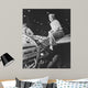 Female Riveter Working Fabrication Wall Decal