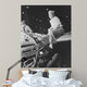 Female Riveter Working Fabrication Wall Decal