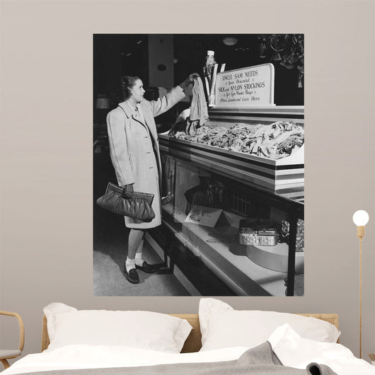 Woman Donates Her Silk Wall Decal