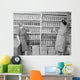 Two Women Standing Kitchen Wall Decal