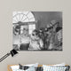 Women Learning War Work Wall Decal