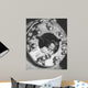 Woman Assembles Part Cowling Wall Decal