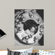Woman Assembles Part Cowling Wall Decal