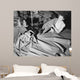 Woman Fabricates Pup Tents Wall Decal