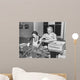 Women Assembling 30 Caliber Wall Decal